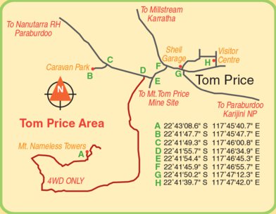 The Pilbara-Tom Price Area