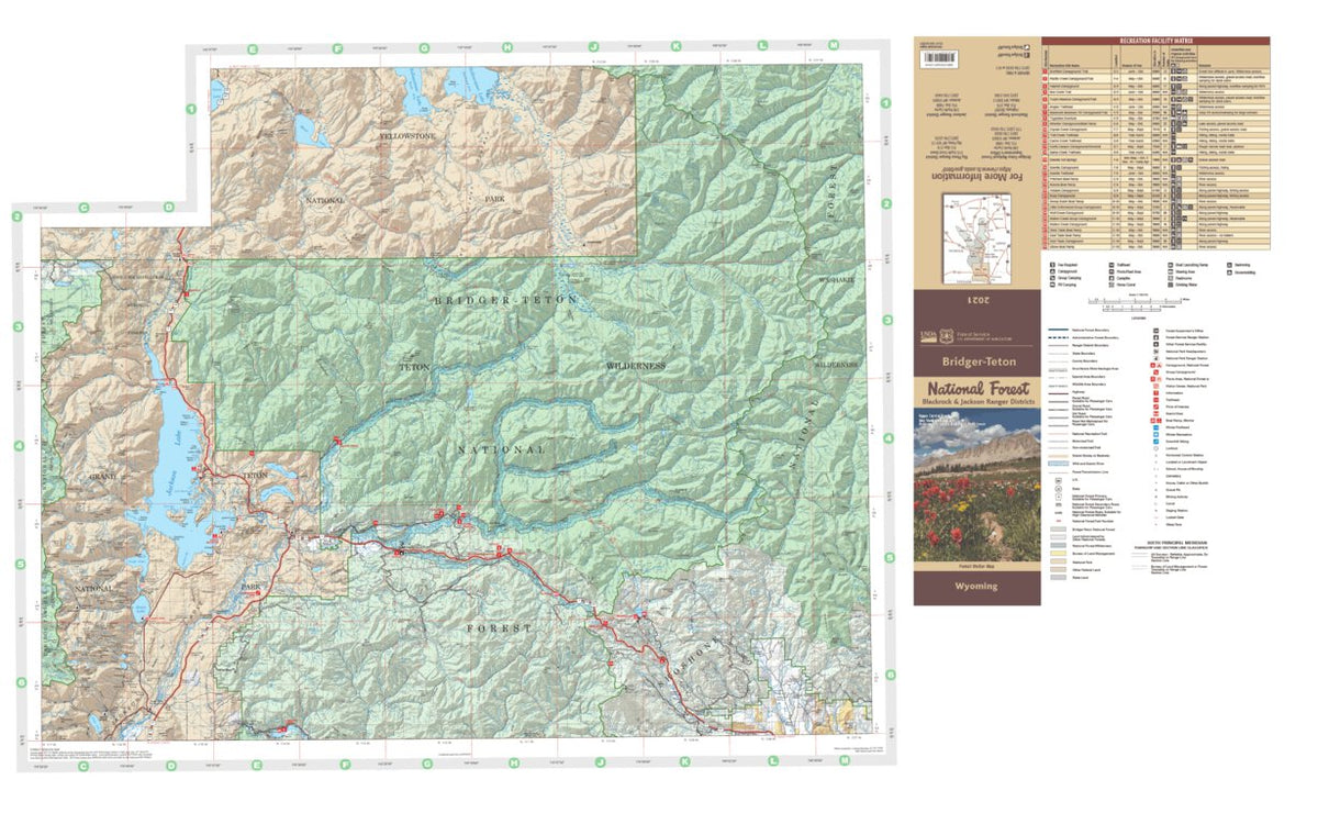 Bridger-Teton National Forest Blackrock Ranger District Forest Visitor ...