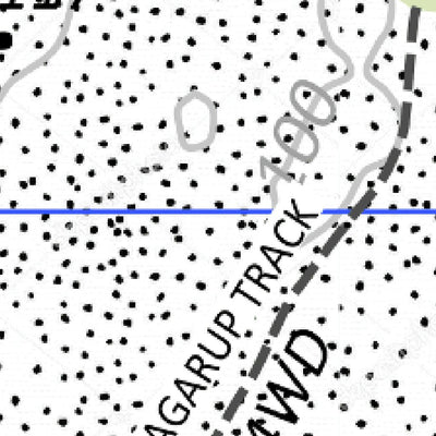 WalkGPS - Warren River-Yeagarup Dunes Walk Area, D'Entrecasteaux and Greater Hawke National Parks Preview 3