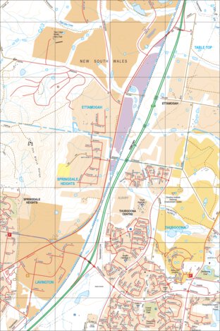 Albury-Wodonga 03 - Spatial Vision's VicMap Book (North East Edition 7, 2022)