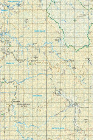 Map 408 - Spatial Vision's VicMap Book (North East Edition 7, 2022 - 100K Series)
