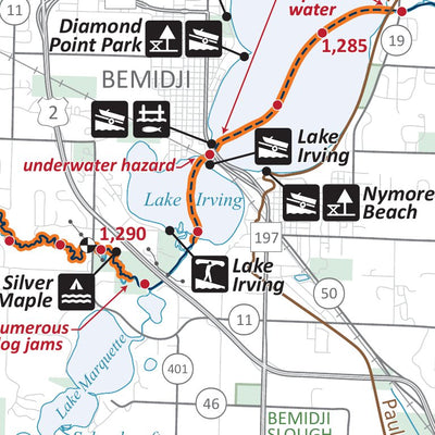 Mississippi River 1 State Water Trail - Lake Itasca to Cass Lake MNDNR