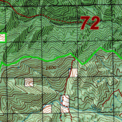 Nevada Unit 72 Land Ownership Map