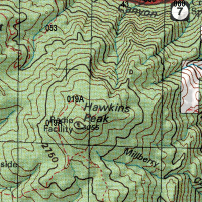 Nevada Unit 192 Land Ownership Map