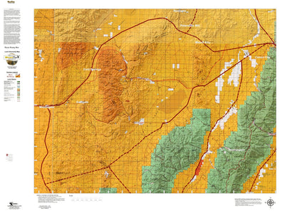 Nevada Unit 184 Land Ownership Map