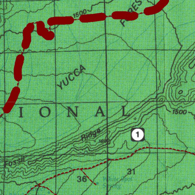 Nevada Unit 286 Land Ownership Map