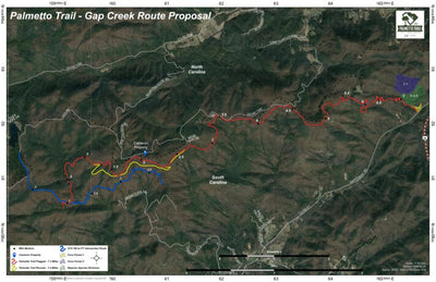 PT Gap Creek Route