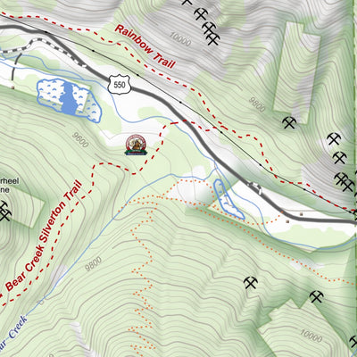 Silverton, Colorado 7.5 Minute Topographic Map