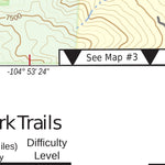 Trail Map#4, Section 16 Area, Pikes Peak Region Series