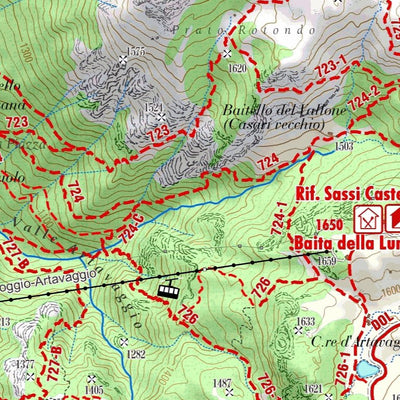 1 - La Val Taleggio, per pascoli, baite e rifugi alpini