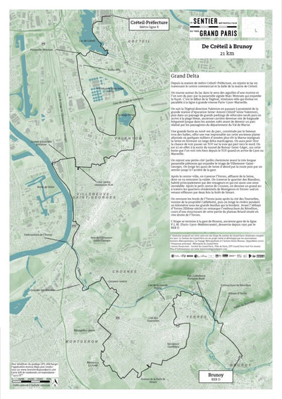 Le Sentier du Grand Paris (Etape 12) : de Créteil à Brunoy