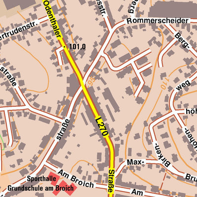 Bergisch Gladbach 1 (1:10,000)