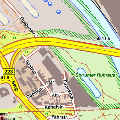 Mülheim an der Ruhr 1 (1:10,000)