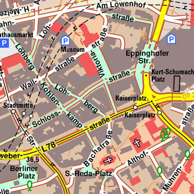 Mülheim an der Ruhr 1 (1:10,000)