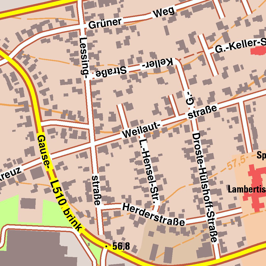 Ochtrup 1 (1:10,000) Map by Bezirksregierung Koln | Avenza Maps