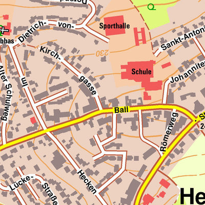Bergisch Gladbach 5 (1:10,000)