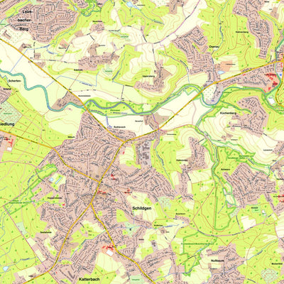 Bergisch Gladbach 4 (1:10,000)