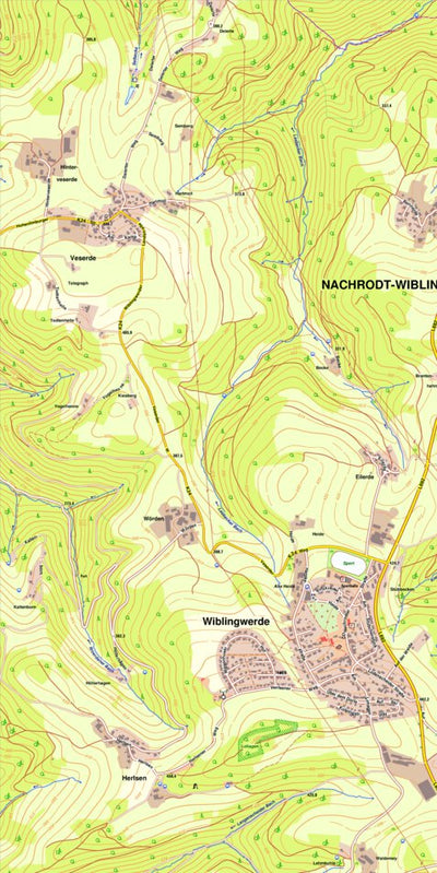 Nachrodt-Wiblingwerde (1:10,000)