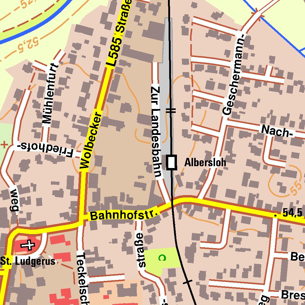 Sendenhorst 1 (1:10,000) Map by Bezirksregierung Koln | Avenza Maps
