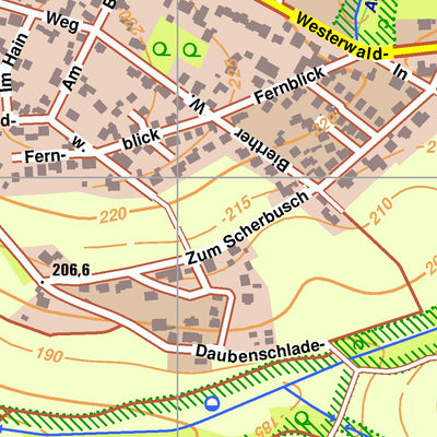 Hennef (Sieg) 1 (1:10,000)