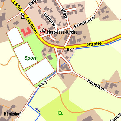 Delbrück 8 (1:10,000)