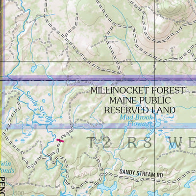 Maine Atlas & Gazetteer Map 51