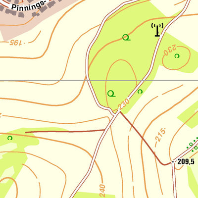 Kalletal 1 (1:10,000)