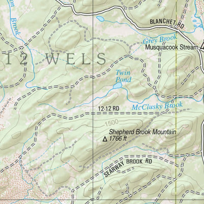 Maine Atlas & Gazetteer Map 62