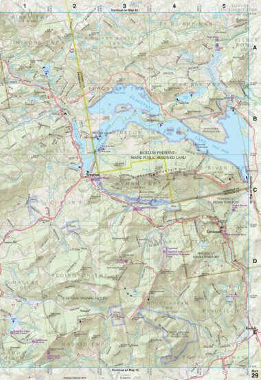Maine Atlas & Gazetteer Map 29