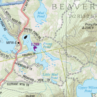 Maine Atlas & Gazetteer Map 41