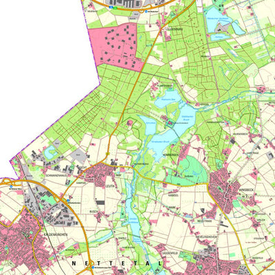 Nettetal 1 (1:25,000)