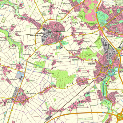 Mönchengladbach 1 (1:25,000)
