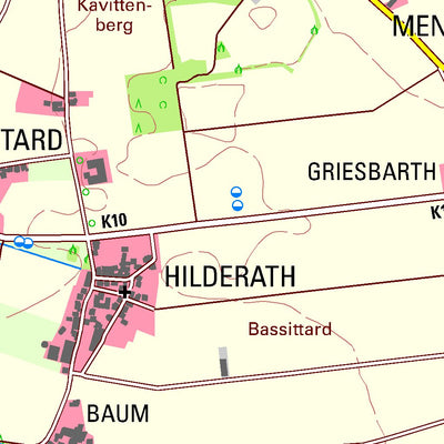 Mönchengladbach 1 (1:25,000)