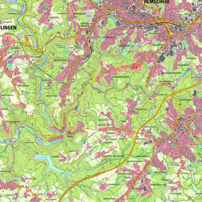 Remscheid (1:25,000)