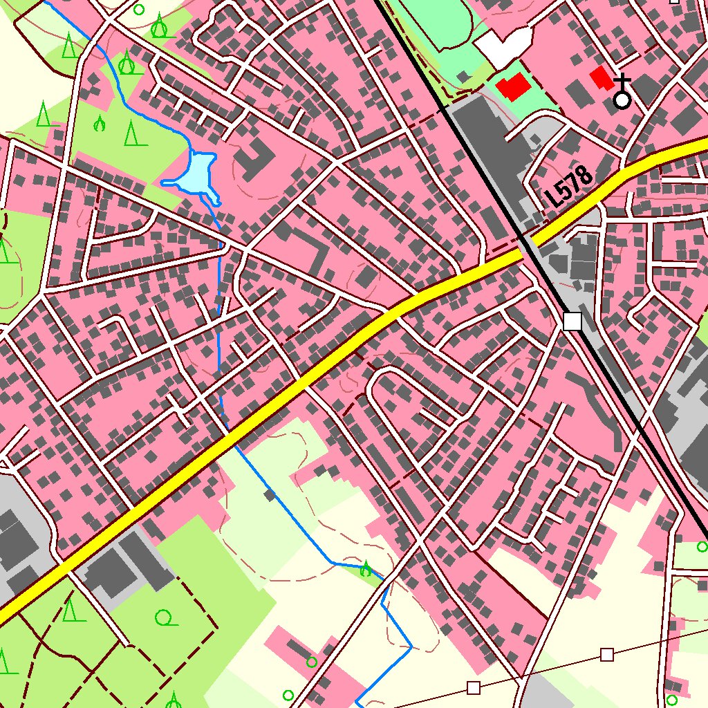 Rheine 1 (1:25,000) Map by Bezirksregierung Koln | Avenza Maps