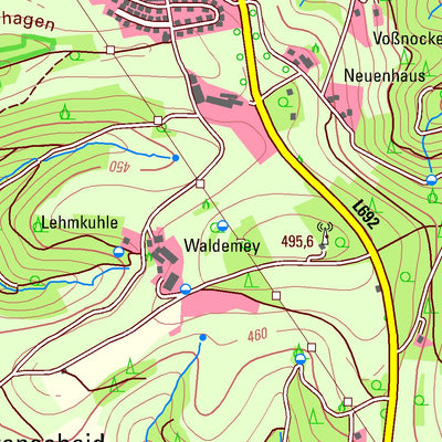 Nachrodt-Wiblingwerde (1:25,000)