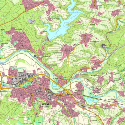 Hennef (Sieg) 1 (1:25,000)