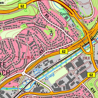 Siegen 1 (1:25,000)