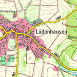 Kalletal 1 (1:25,000)