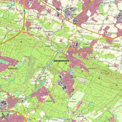 Oerlinghausen (1:25,000)