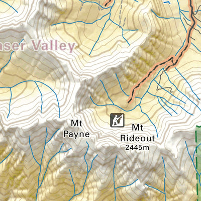 WMU 2-2 Lower Mainland Region BC Hunting Topo Map
