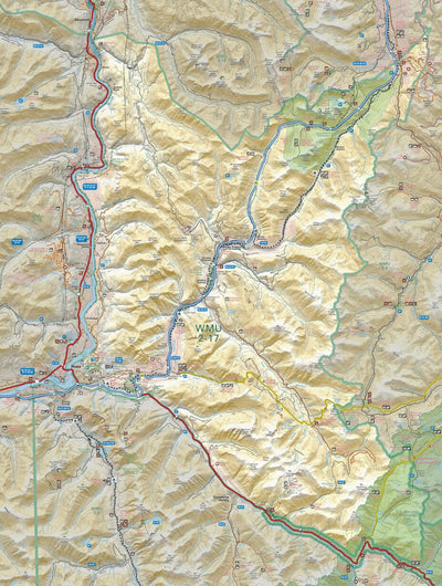 WMU 2-17 Lower Mainland Region BC Hunting Topo Map