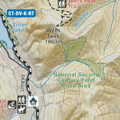 WMU 2-17 Lower Mainland Region BC Hunting Topo Map