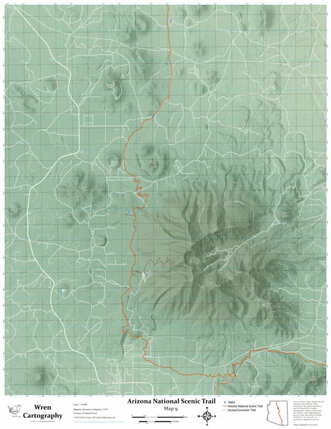 Arizona Trail - Map 9