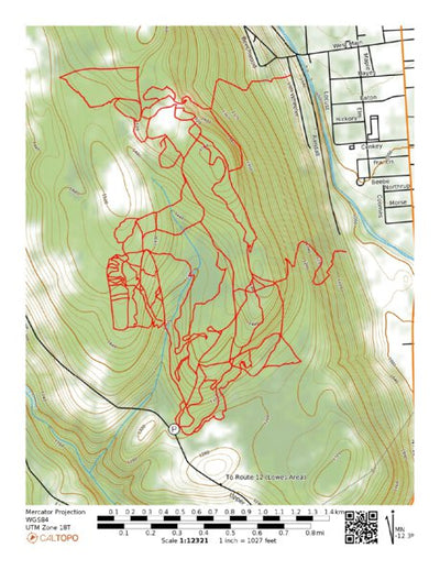 Course Map Quarry Norwich Stone Quarry All Trails Map by RRL | Avenza Maps