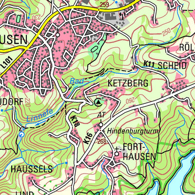 Kürten (1:50,000)