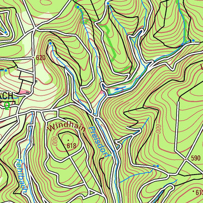 Bad Berleburg 1 (1:50,000)