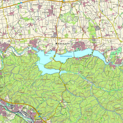 Möhnesee (1:50,000)