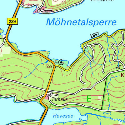 Möhnesee (1:50,000)