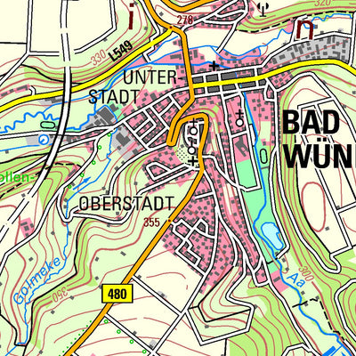 Bad Wünnenberg (1:50,000)